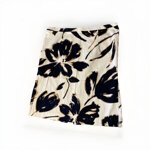 Michael Kors Skirt Womens Size 16‎ Floral Pencil Zipper Back
